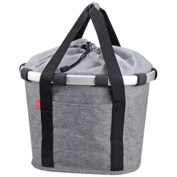 Klickfix mandtas 15L twist zilver Twist Silver