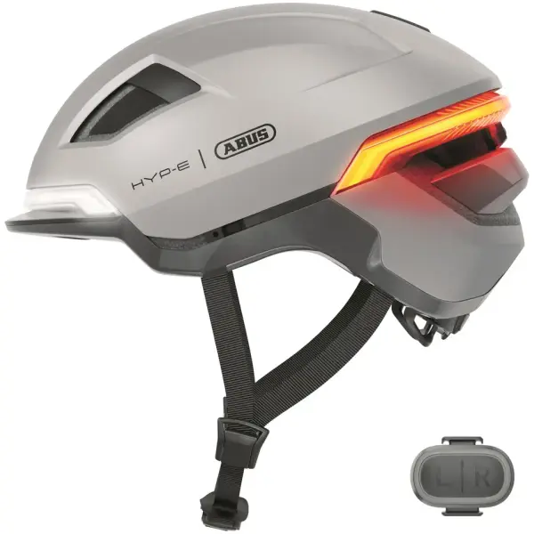 Abus smart helm Hyp-E Gleam Silver