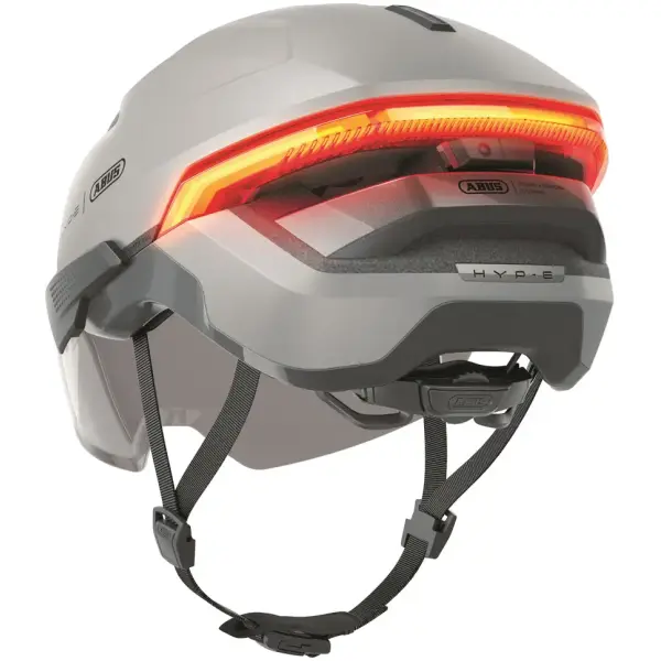 Abus smart helm Hyp-E Bl.Ace 51-55c Gleam Silver - Afbeelding 4