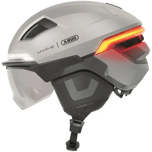 Abus smart helm Hyp-E Bl.Ace 51-55c Gleam Silver - Afbeelding 7