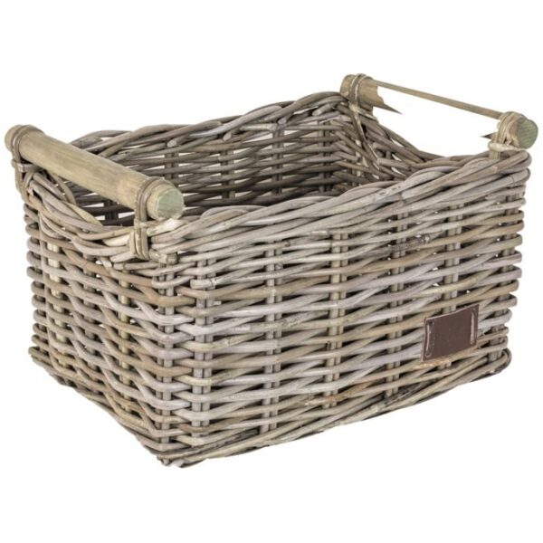 Fastrider mand rotan medium bamboo naturel - Afbeelding 4