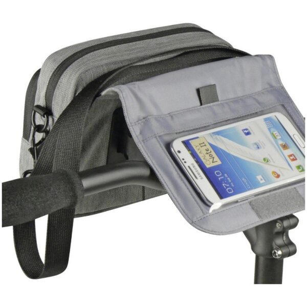 Klickfix STUURTAS SMARTBAG TOUCH GRY Grau