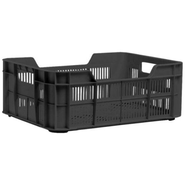 Urban Proof fietskrat Helsinki 11L black Recycled Donker Grijs