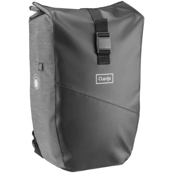 Clarijs rugtas variobag 24L-grijs Black