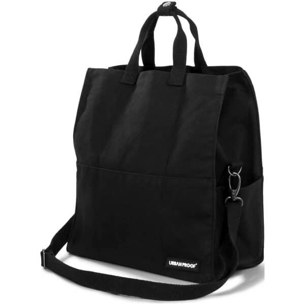 Urban Proof city tote bag 22L recycled Zwart