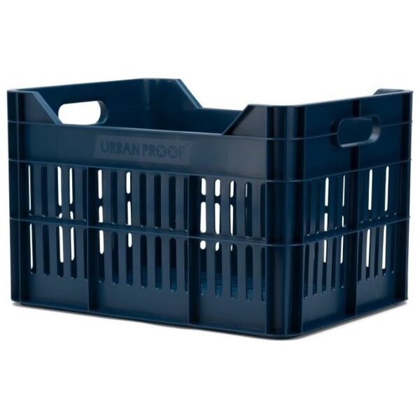 Urban Proof fietskrat 30L dark blue Recycled 40x30 Blauw