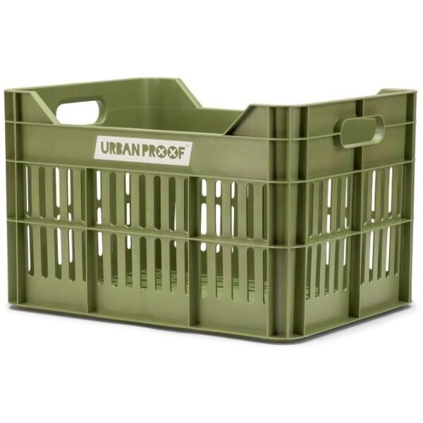 Urban Proof fietskrat 30L olijf Recycled 40x Groen
