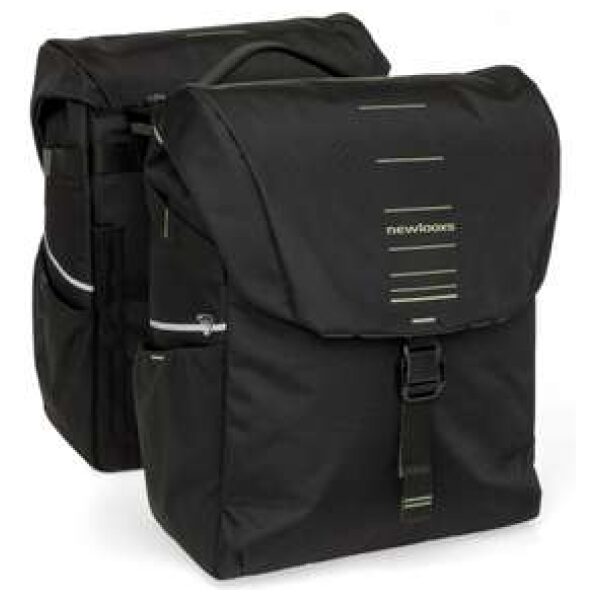 New Looxs fietstas dubbel Vigo MIK 40L Black/Green