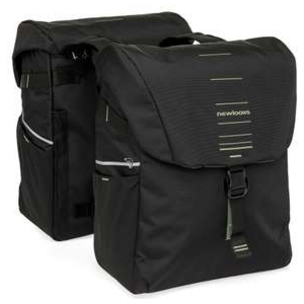 New Looxs fietstas dubbel Vigo 20L Black/Green