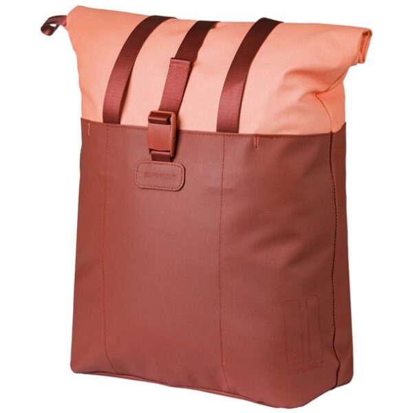 Basil shoppertas Vive MIK Hooks bordeaux/roze 15-2 Burgundy/Pink