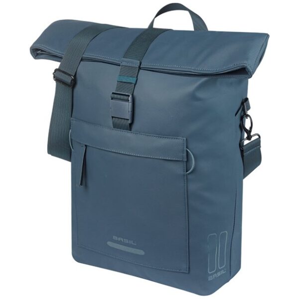 Basil schoudertas Brooklyn MIK Hooks marine blauw Navy