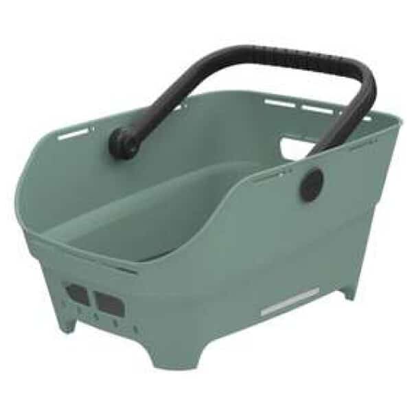 Basil Cento Neo Multi NX - fietsmand achter - zilv Silvergreen