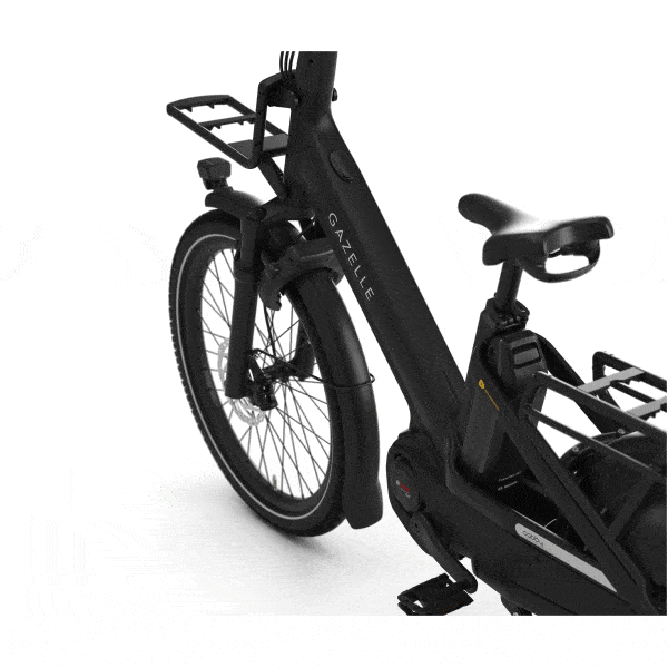 Gazelle Cabby C380 - Black Mat - 2025 - Afbeelding 12
