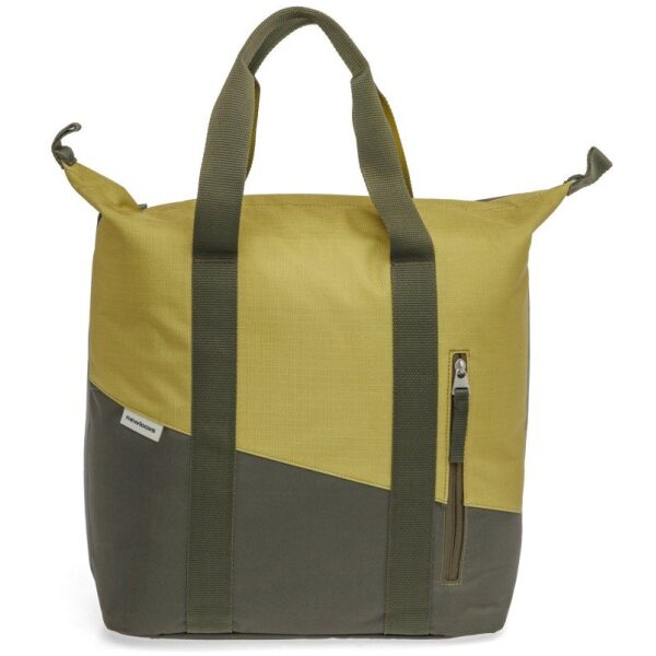 New Looxs fietstas enkel shopper Kota Oslo olive/y Olive/Yellow
