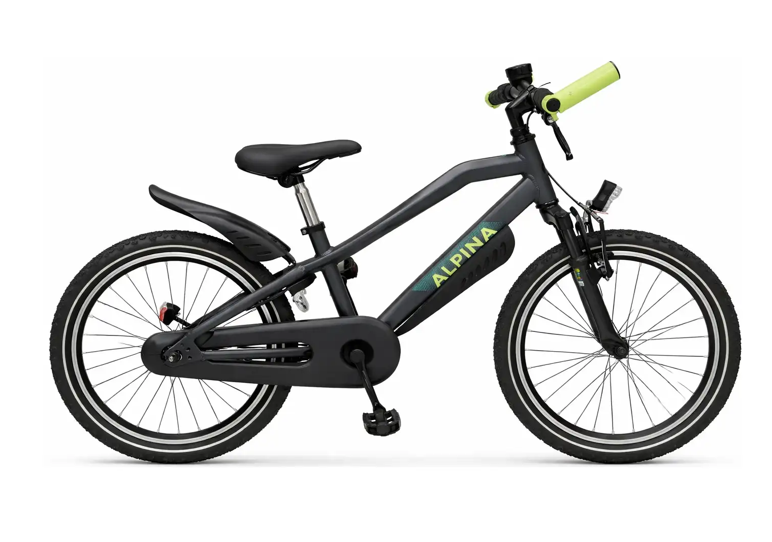 Alpina Trial - Black Matt - 16", 18", 20 en 22"